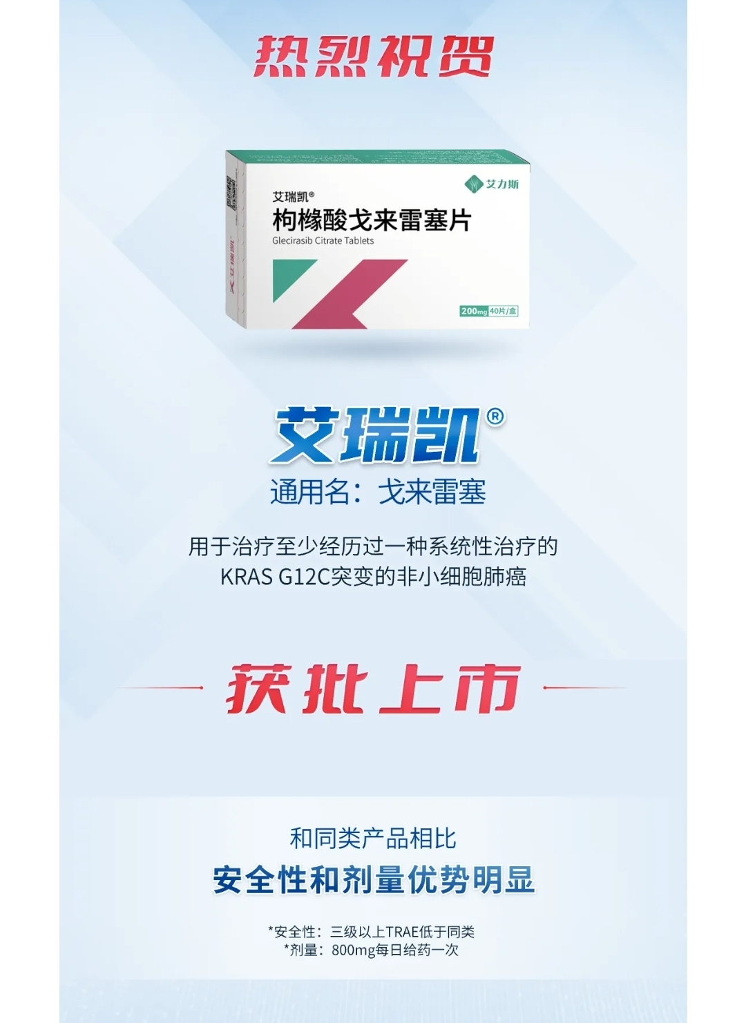 KRASG12C抑制剂哪个好？